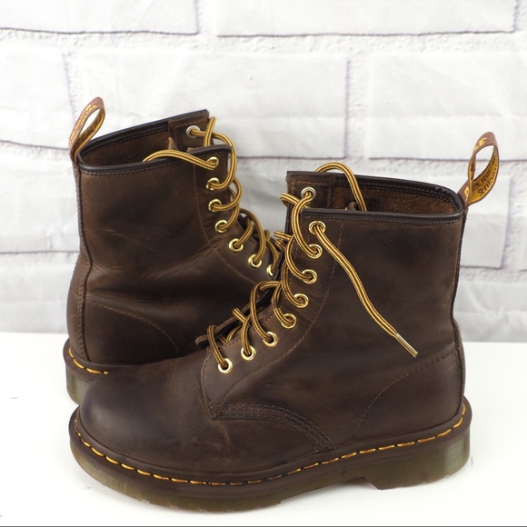 Dr. Martens Shoes - Doc Martens Crazy Horse Aztec 8 eye boot 7 women